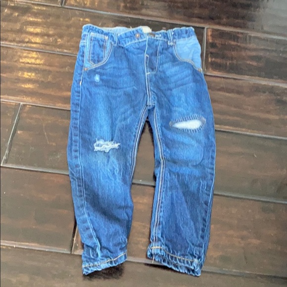 baby boy distressed jeans